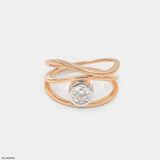 The Infinity Ring 18K White Gold