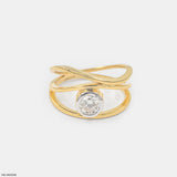 The Infinity Ring 18K White Gold