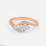 Triad Diamond Rings 9K Yellow Gold