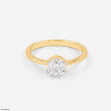 Purity Aura Ring 14K Yellow Gold