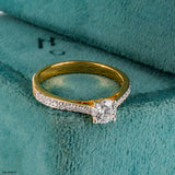 The Elegant Solitaire Ring 14K Yellow Gold