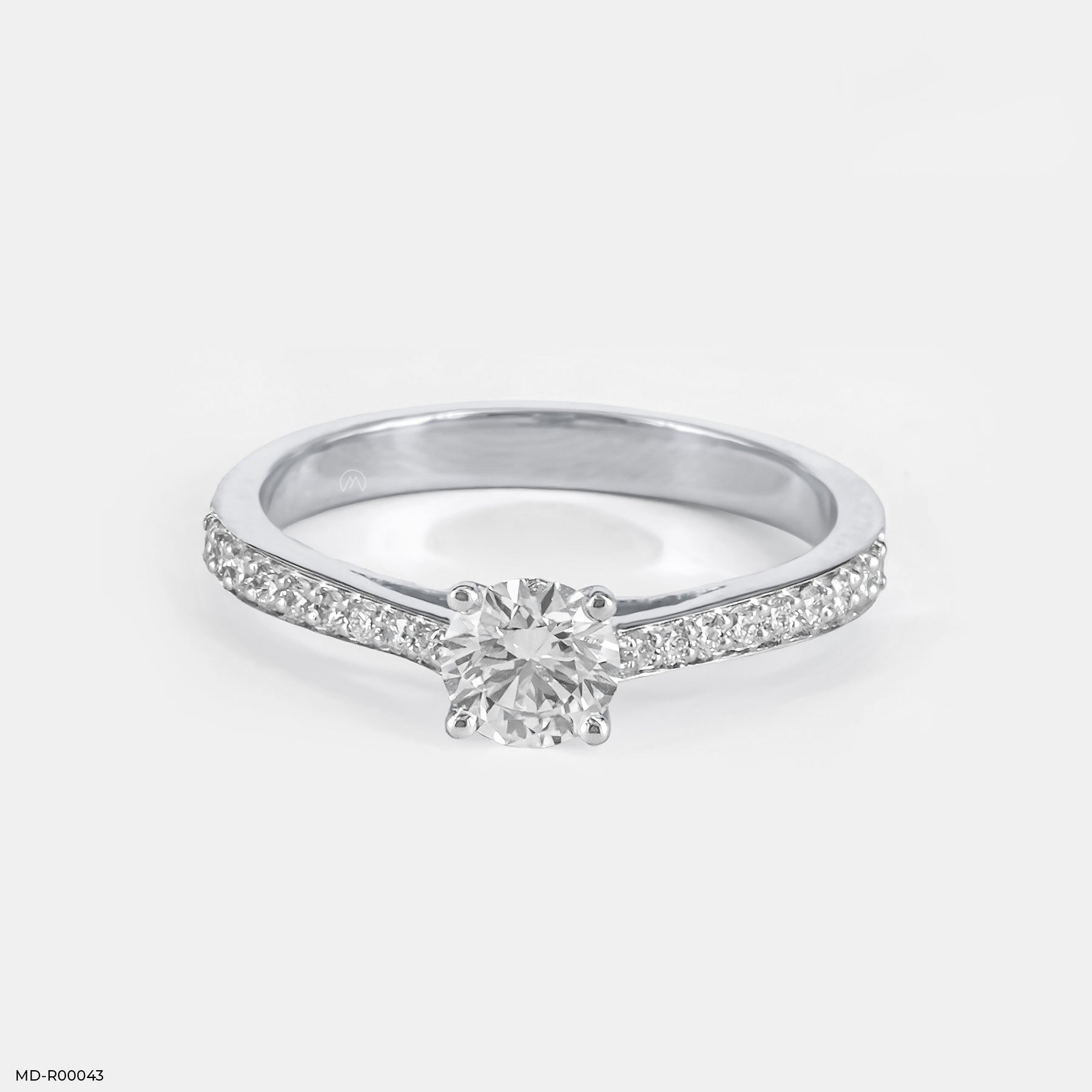 The Elegant Solitaire Ring 14K Yellow Gold