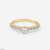 The Eternal Promise Ring 9K Yellow Gold