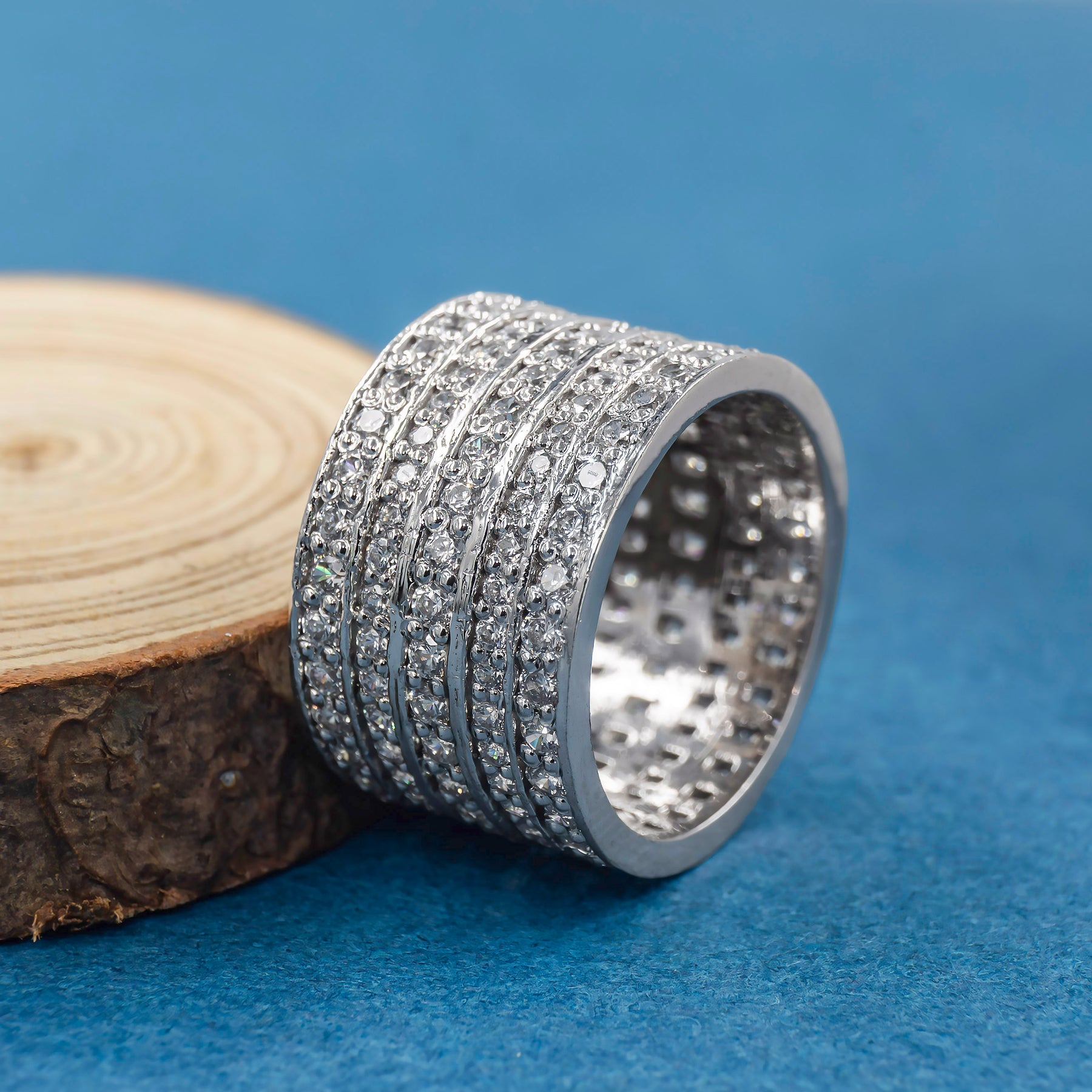 The Stacked Ring 14K Rose Gold