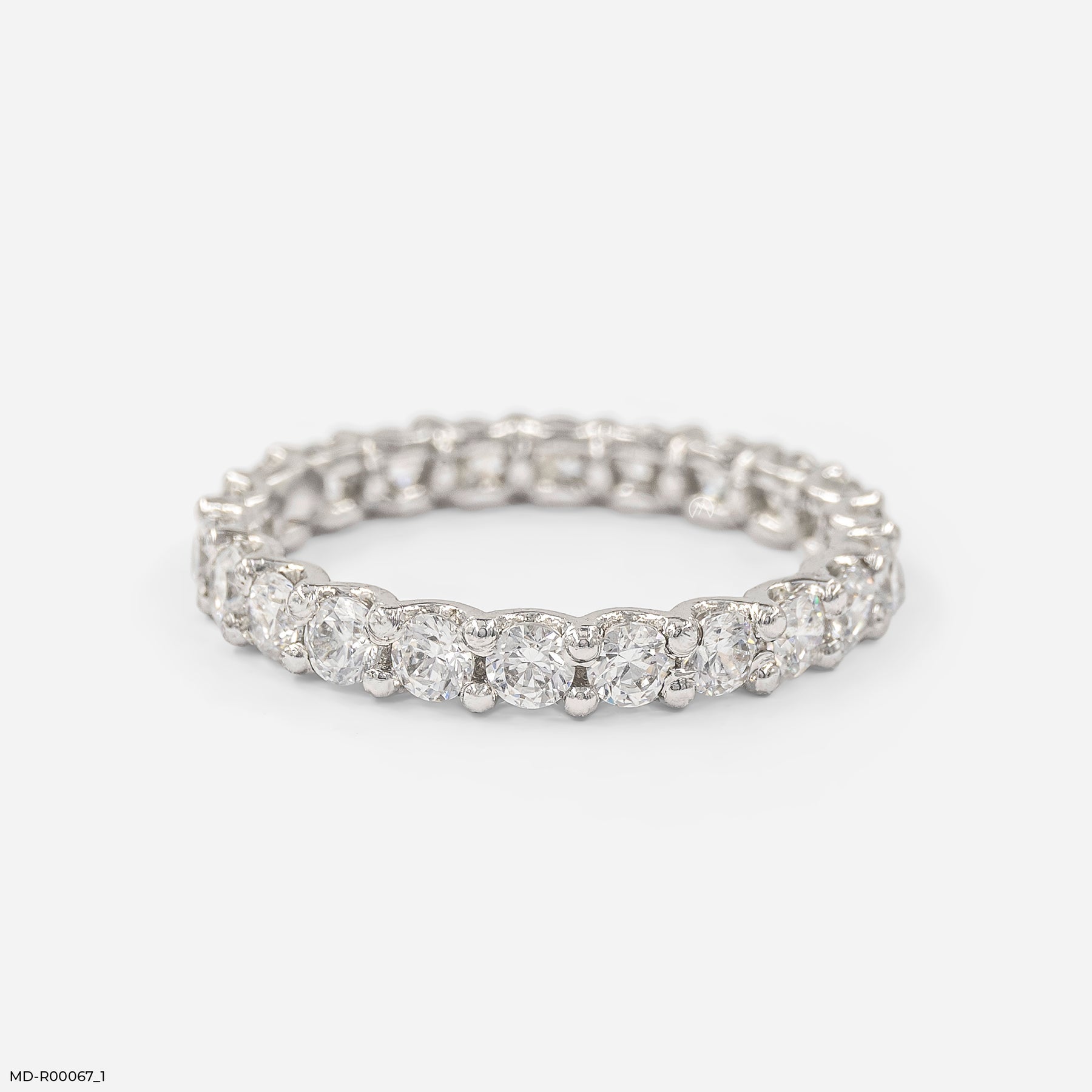 Chakra Diamond Rings 9K White Gold