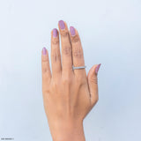 Chakra Diamond Rings 9K White Gold