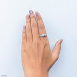 Jupiter Solitaire Diamond Rings 9K White Gold