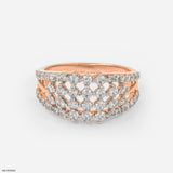 Francine Diamond Rings 14K Yellow Gold