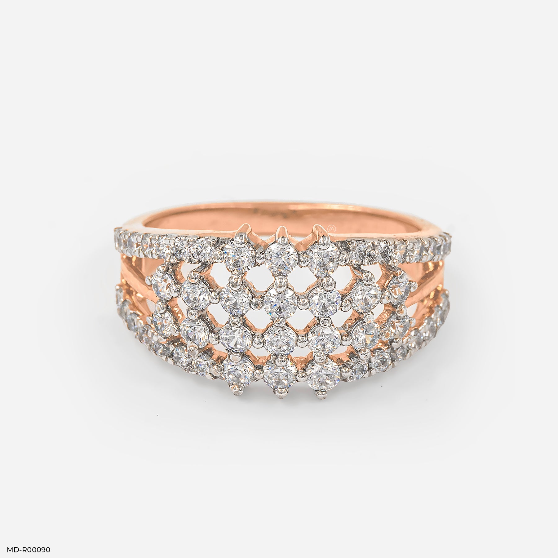 Francine Diamond Rings 14K Yellow Gold