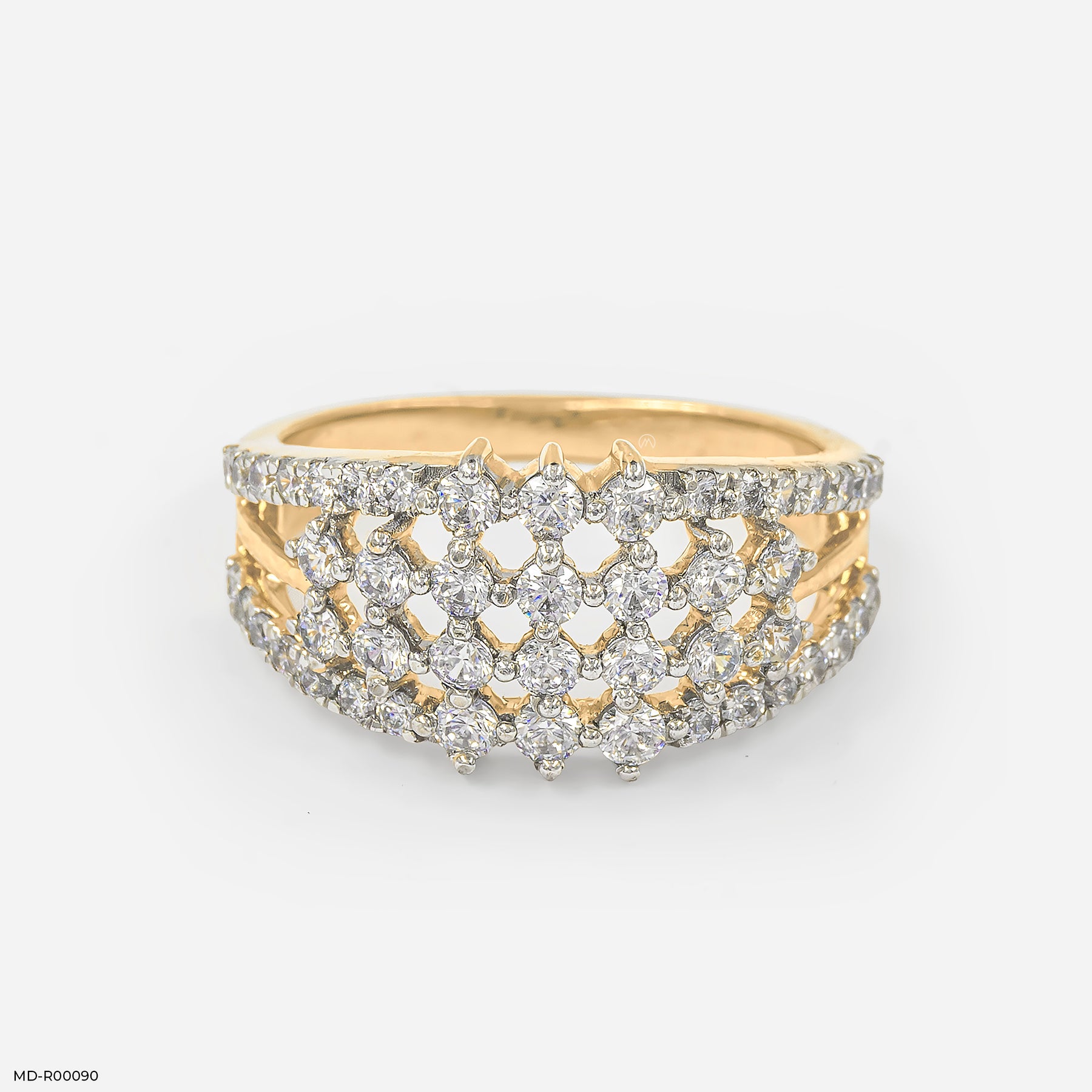 Francine Diamond Rings 14K Yellow Gold