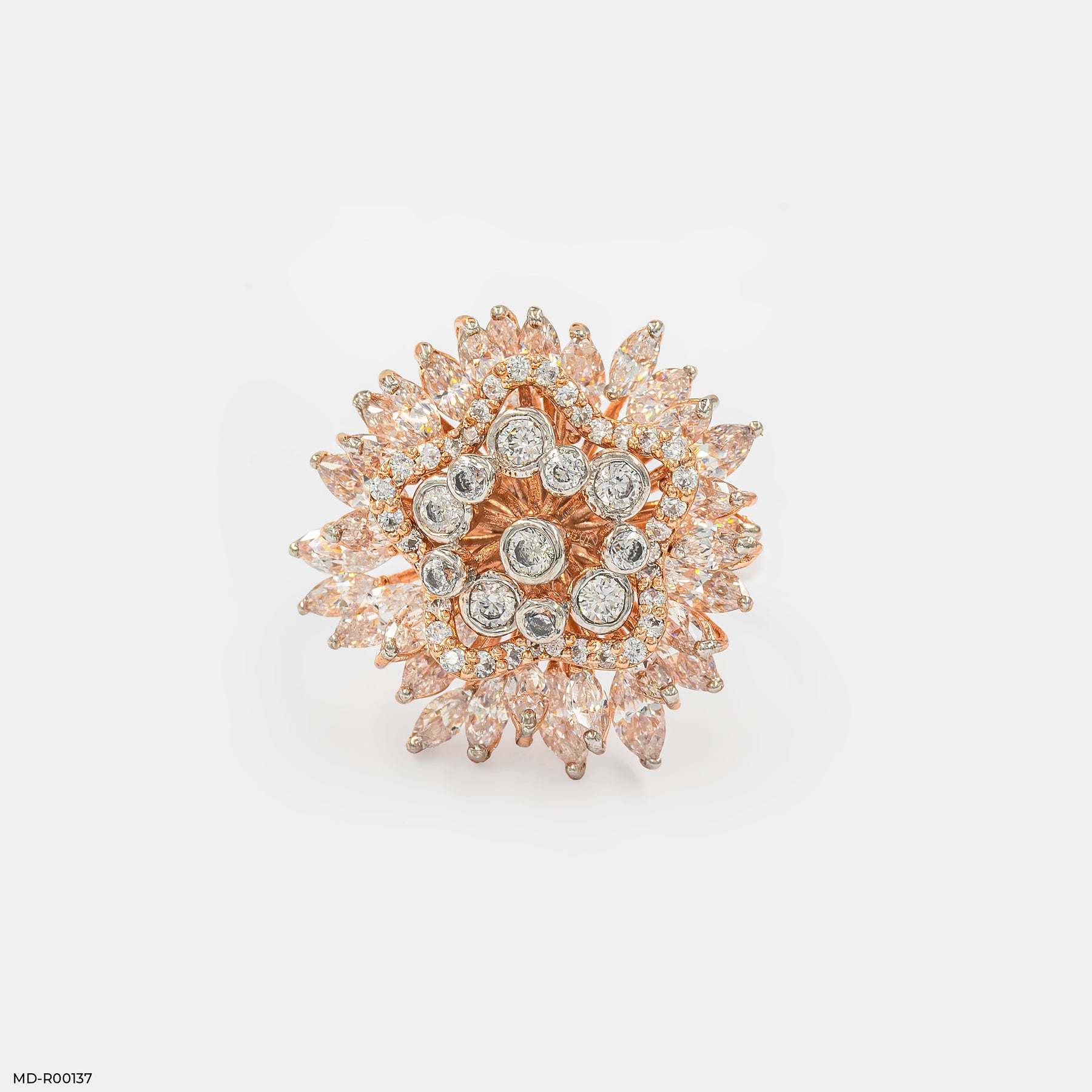 Botanic Diamond Rings 14K Yellow Gold