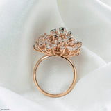 Botanic Diamond Rings 14K White Gold