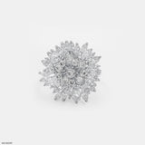 Botanic Diamond Rings 14K White Gold