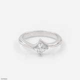 The Jive Princessey Diamond Rings 14K Yellow Gold