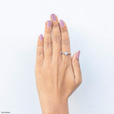 The Jive Princessey Diamond Rings 14K Yellow Gold