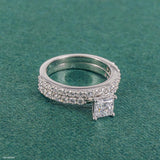 1 Carat Treasures Princessara Stackable Ring 9K Rose Gold