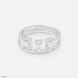 Nirvana Amassing Diamond Rings Platinum 950