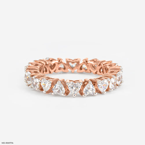 The Deific Scarlet Bands 14K Rose Gold