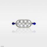 The Elaria Diamond Ring 14K White Gold