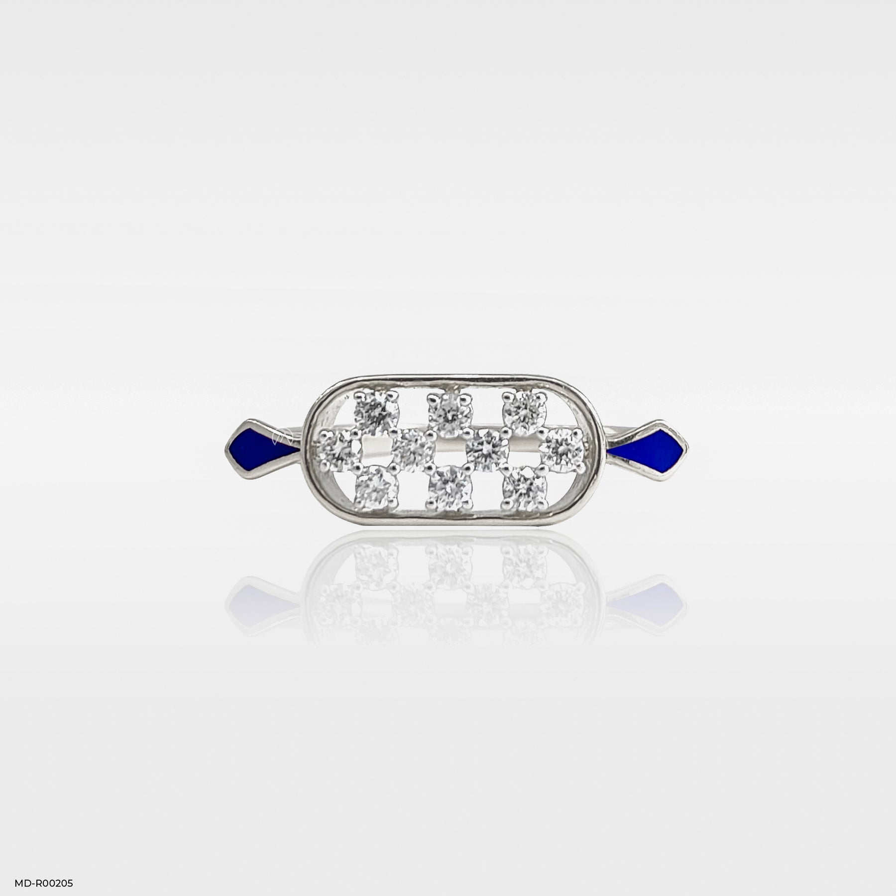 The Elaria Diamond Ring 14K White Gold