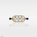 The Elaria Diamond Ring 9K Yellow Gold