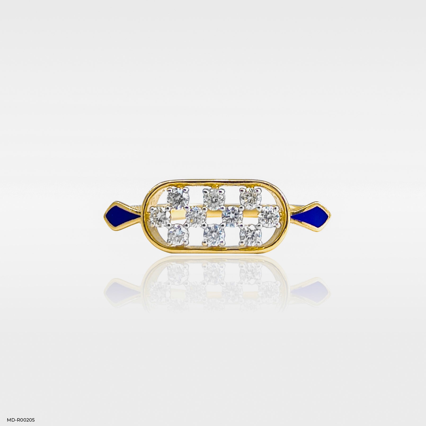 The Elaria Diamond Ring 14K White Gold