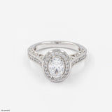 The Whispering Petal Ring 9K Rose Gold