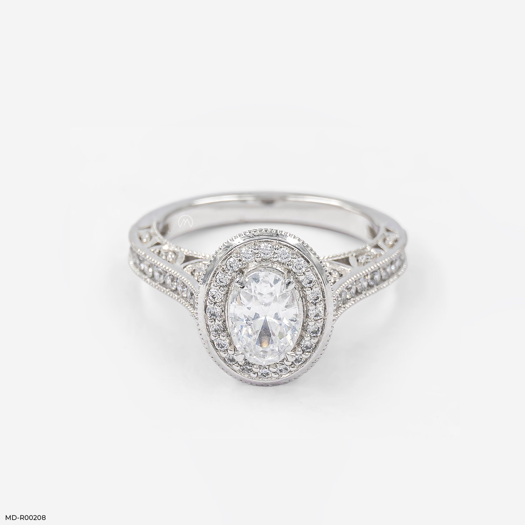 The Whispering Petal Ring 9K Rose Gold