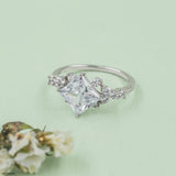 The Morning Star Ring 14K White Gold