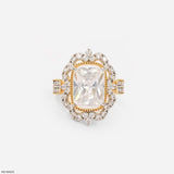 The Vintage Radiance Ring 9K Rose Gold