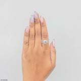 3 Carat Celtic Beauty Lab Diamond Ring 14K Yellow Gold