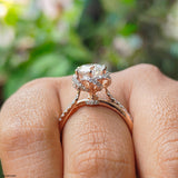 The Blossom Embrace Ring 14K Yellow Gold