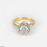 The Blossom Embrace Ring 14K Yellow Gold