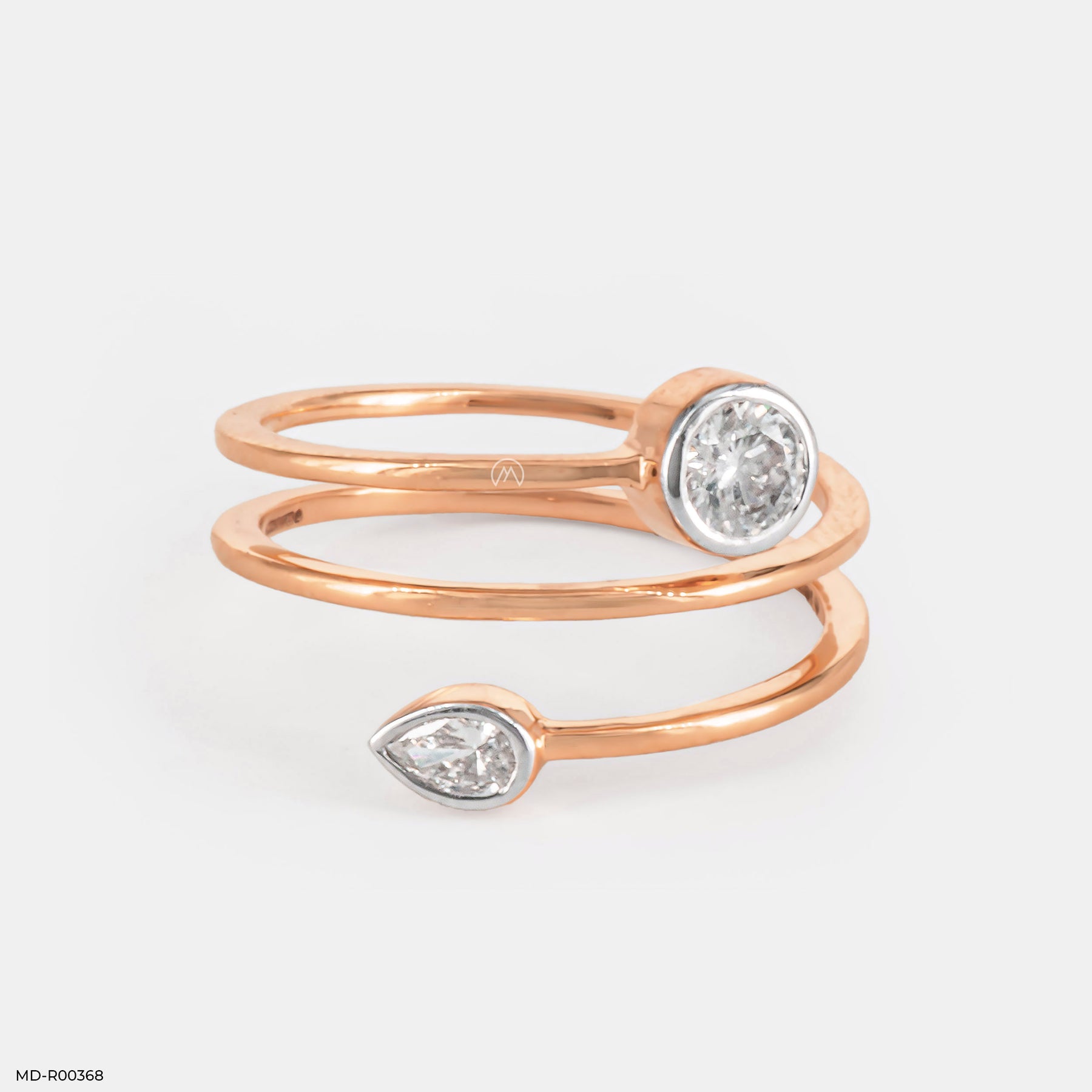 Princess Luxury Pave Rings Platinum 950