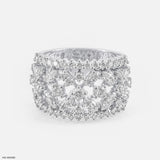 Celestial Bloom Rings 9K Rose Gold