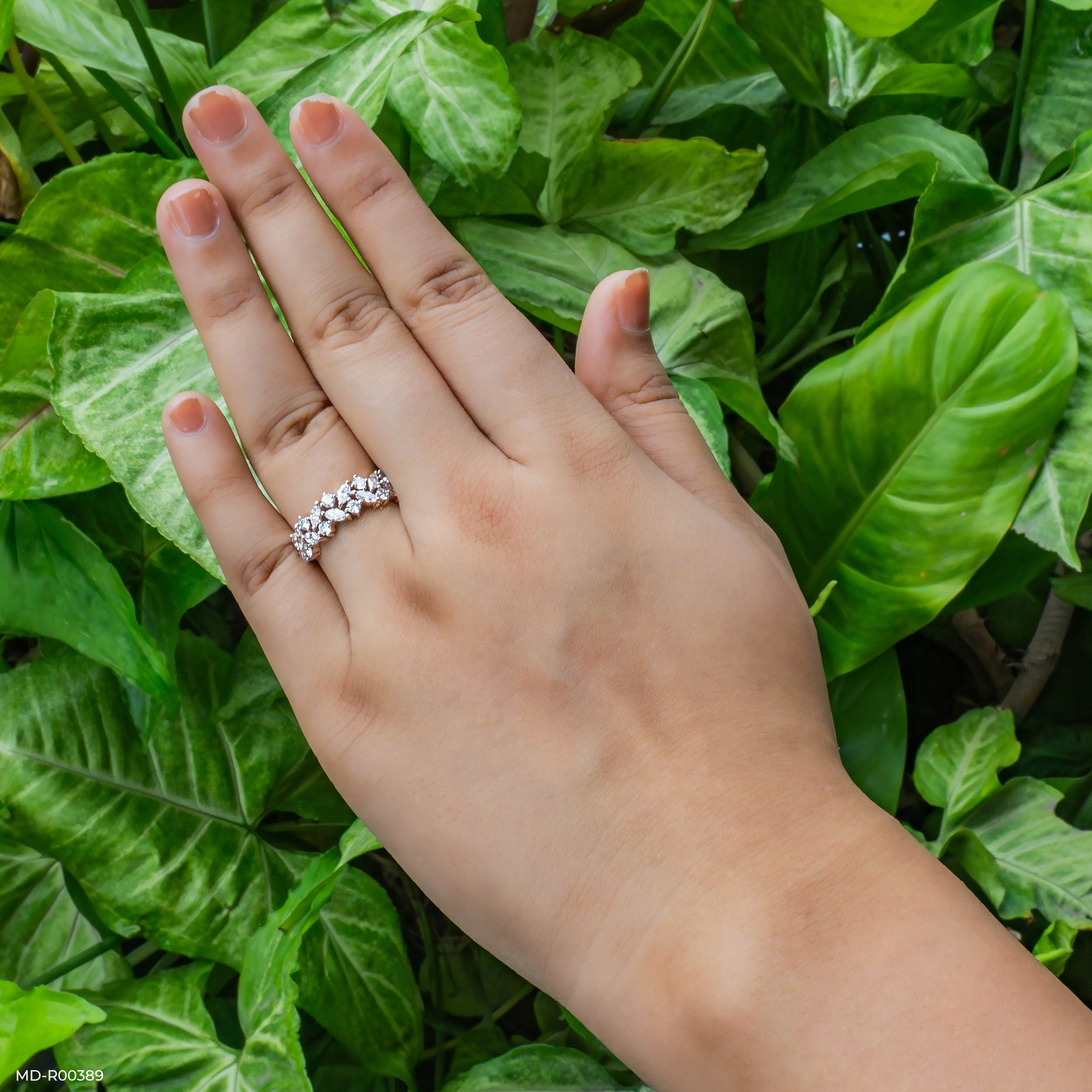 The Marigold Cluster Ring 9K Yellow Gold