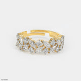 The Marigold Cluster Ring 9K Yellow Gold