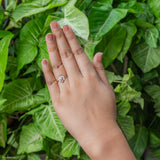 0.15 Carat Regal Beauty Lab Diamond Ring 14K Rose Gold