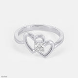 Love And Luck Diamond Rings 9K White Gold