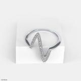 Musician's Abode Diamond Rings 9K White Gold