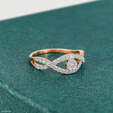 0.35 Carat Orchid Oasis Lab Diamond Ring 14K Rose Gold