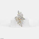 Whispering Willow Rings 9K Yellow Gold