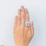 1 Carat Sovereign Glow Lab Diamond Ring 14K White Gold