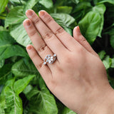 Blossom Swirl Rings 14K Rose Gold