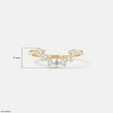 0.25 Carat Celestial Enhancer Lab Diamond Ring 14K Yellow Gold