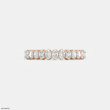 Ovata Aura Diamond Band Ring Platinum 950