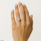 The Heritage Oval Ring 14K Yellow Gold