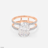 Majestic Crossover Ring 9K Yellow Gold