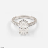 The Oval Radiance Ring 14K Yellow Gold