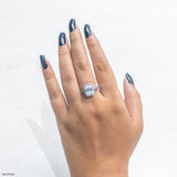 The Heirloom Halo Ring 14K Yellow Gold